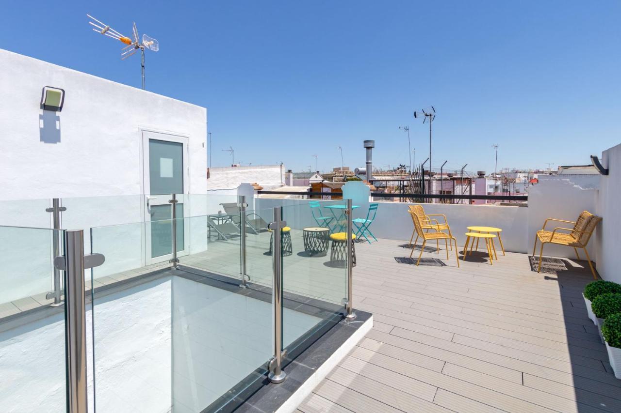شقة Nine O Clock San Luis Skyview إشبيلية المظهر الخارجي الصورة