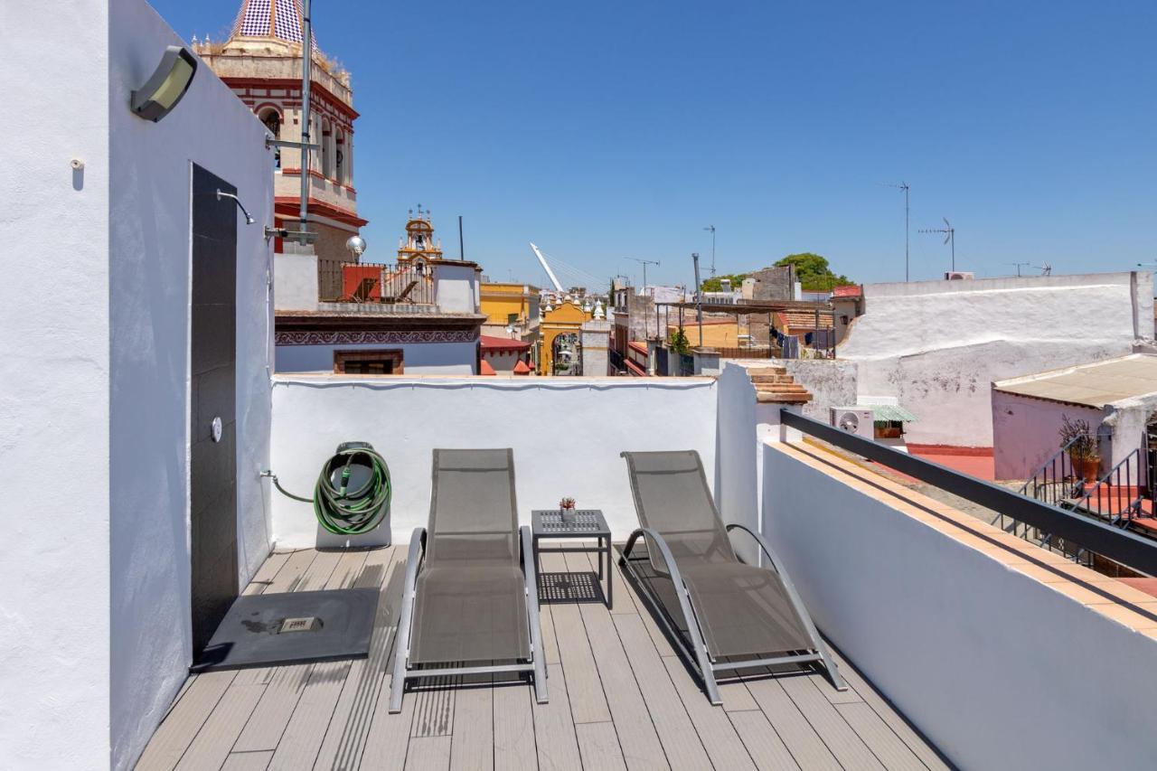 شقة Nine O Clock San Luis Skyview إشبيلية المظهر الخارجي الصورة