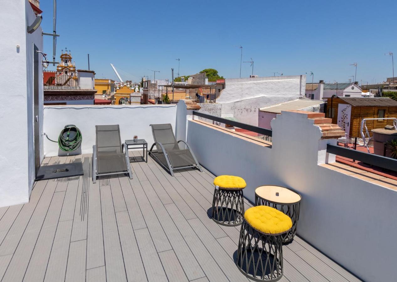 شقة Nine O Clock San Luis Skyview إشبيلية المظهر الخارجي الصورة